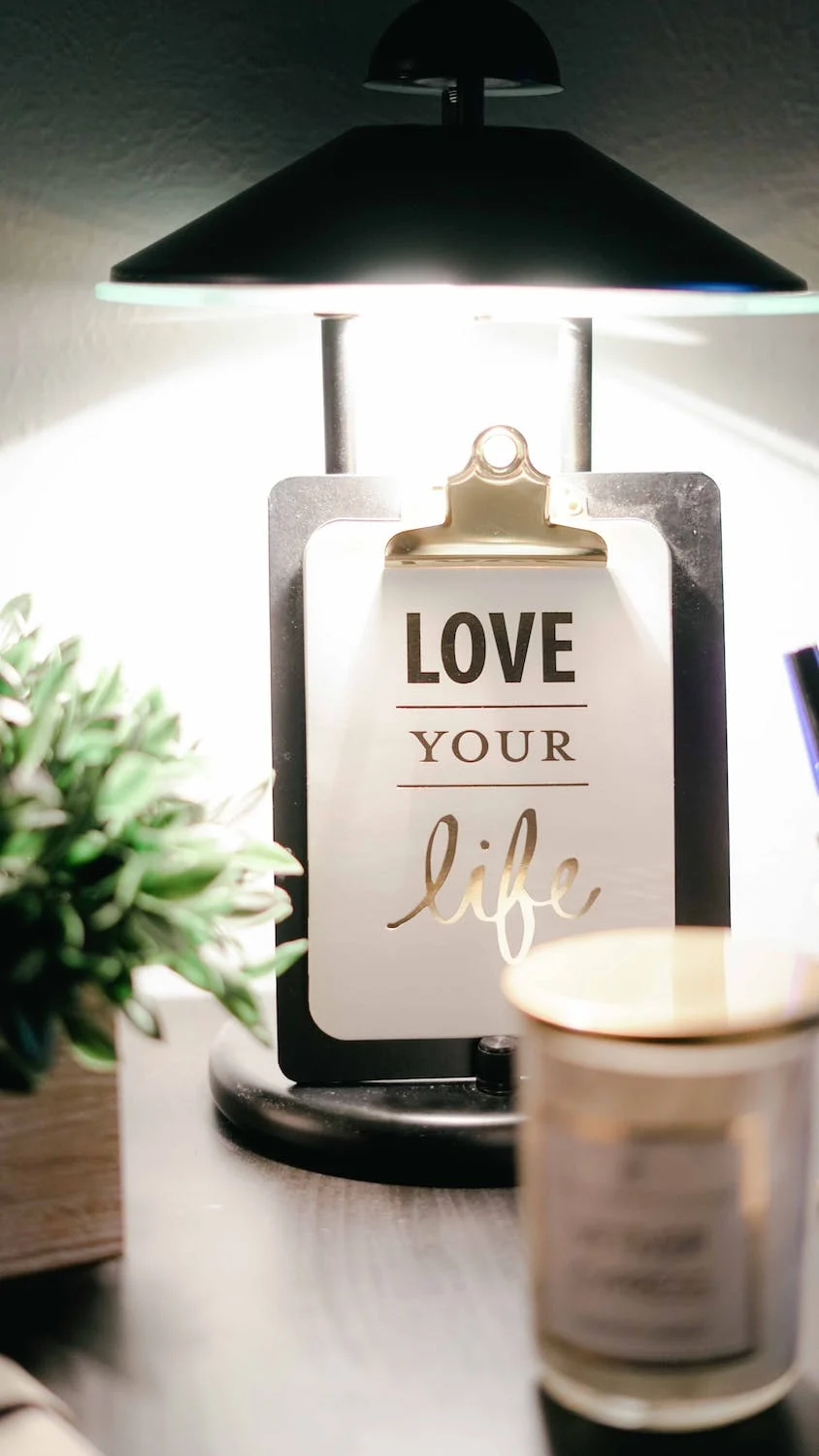 LOVE YOUR LIFE bandeau page valeurs